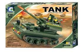 KLOCKI WANGE  TANK   Czołg 238 el.