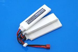 Pakiet ASG 1750 mAh 11,1V 20C (rozdzielony 1+1+1) Redox