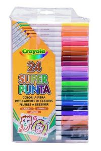 CRAYOLA ZESTAW 24 FLAMASTRÓW - 7551