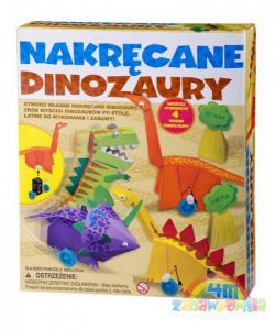 NAKRĘCANE DINOZAURY - 4M 4639