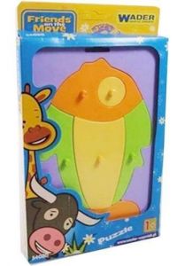 Wader 54080 - Puzzle Edukacyjne - RYBKA