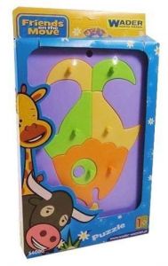 Wader 54080 - Puzzle Edukacyjne - RYBKA z bąbelkiem