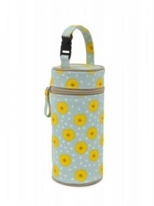 Termoizolacyjne etui na butelkę Pink Lining Sunflowers