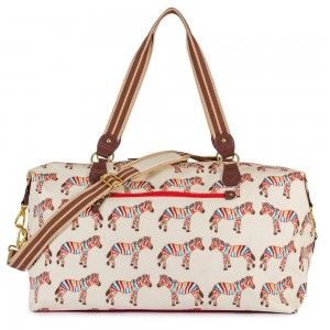 Torba podróżna Pink Lining Holdall Zebra Crossing