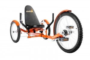 Rower Trójkołowy Mobo Cruiser Model Triton Pro Pomarańczowy