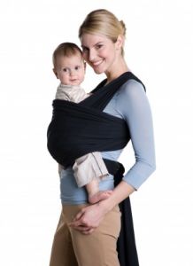 Amazonas-Baby, Jersey Sling black 510cm – chusta do noszenia dziecka