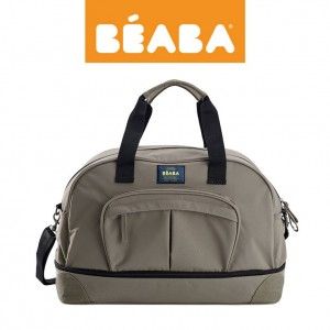 Beaba Torba dla mamy duża Amsterdam SMART COLORS taupe/black