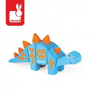 Stegosaurus drewniany do złożenia, Janod