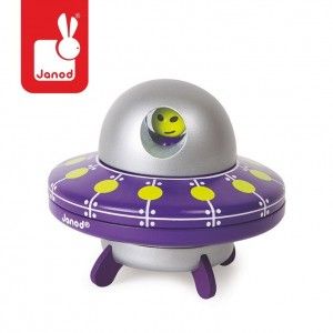 Statek UFO drewniany magnetyczny, Janod