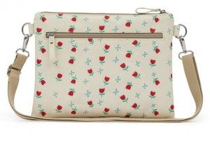 Torba Pink Lining Mum On The Run Tulips and Forget Me Nots