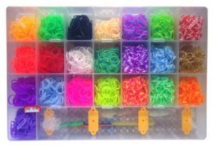 Kolorowe Gumki Loom Band Do Robienia Bransoletek 5000szt + Krosno