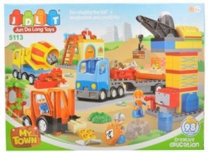 Edukacyjne Klocki JDLT 5113 - Plac Budowy