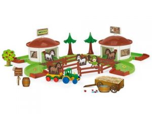 Wader 53410 - STADNINA KONI KID CARS 3D