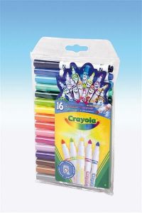 CRAYOLA ZESTAW FLAMASTRÓW 16 MINI SUPERTIPS - 93102