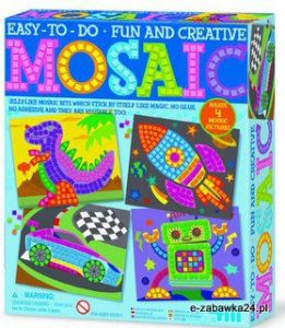 MOZAIKA DLA CHŁOPCÓW - 4M 4599