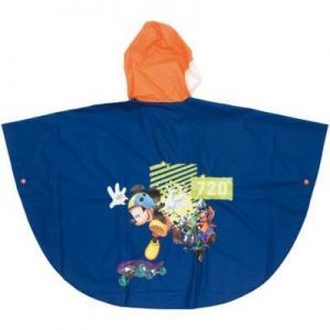 Peleryna przeciwdeszczowa Granatowa, poncho Mickey - Disney 6