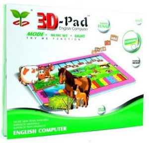 Tablet Edukacyjny Dla Dzieci 3D - Farma