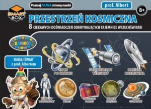 Profesor Albert - Przestrzeń Kosmiczna - 8 doświadczeń
