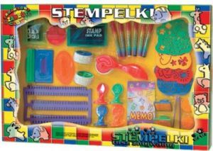Niezwykłe Stempelki - Roller Zestaw - pieczątki, szablony, matryce