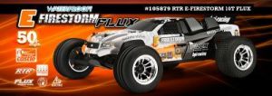 RTR E-FIRESTORM 10T FLUX W/ 2.4GHz DSX-2 HPI