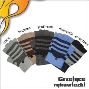 Grzejące Rękawiczki USB - regulacja siły grzania