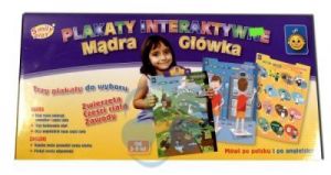PLAKATY INTERAKTYWNE MĄDRA GŁOWKA