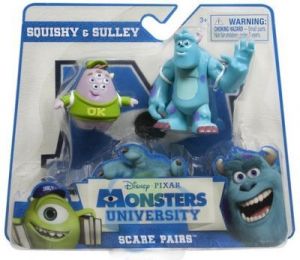 FIGURKA MONSTERS UNIVERSITY STRASZNE PARY SULLEY &amp; SQUISHY