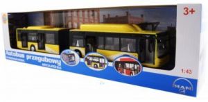 AUTOBUS PRZEGUBOWY ŻÓŁTY