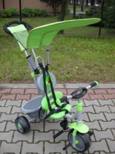 ROWEREK TRÓJKOŁOWY BABY DELUXE ZIELONY