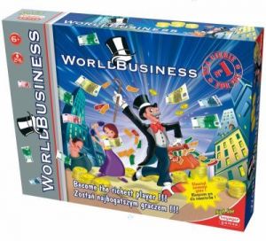 RODZINNA STRATEGICZNA GRA  WORLDBUSINNES MONOPOL