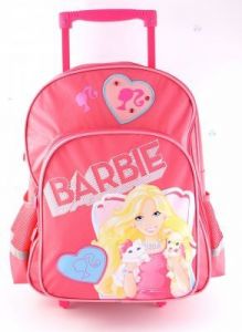 PLECAK NA KÓŁKACH BARBIE
