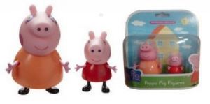 ŚWINKA PEPPA 2 FIGURKI PEPPA I MAMA PEPPY