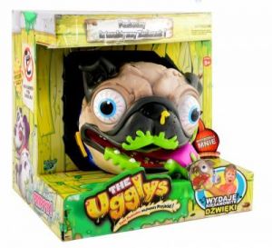 THE UGGLYS PASKUDNY INTERAKTYWNY PIES BULDOG SZARY