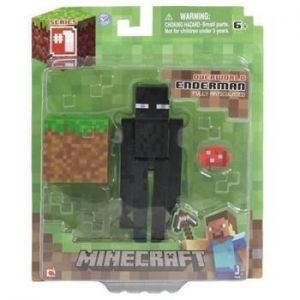 FIGURKA MINECRAFT ENDERMAN I AKCESORIA
