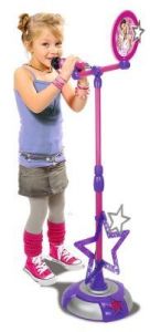 MIKROFON ZE STATYWEM VIOLETTA STAR MIKROFON