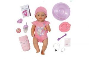 LALKA BABY BORN  PŁACZE ROBI KUPKĘ I SIUSIU NOWOŚĆ 2014