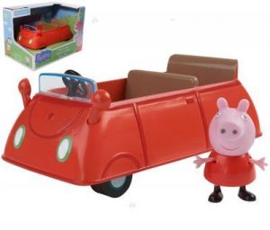 SAMOCHÓD KABRIOLET PEPPY + ŚWINKA PEPPA