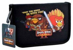 PIÓRNIK BEZ WYPOSAŻENIA ANGRY BIRDS DWUKLAPKOWY