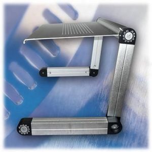 Mobilny regulowany stolik pod laptopa - aluminiowa konstrukcja