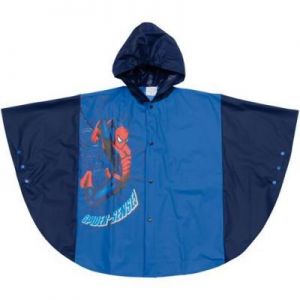 Peleryna przeciwdeszczowa poncho Spiderman Disney niebieskie 4