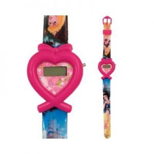 Zegarek na rękę LCD Księżniczki - Disney