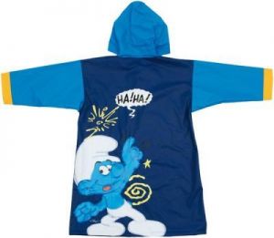 Płaszcz przeciwdeszczowy Smerfy - Disney 2 niebieski